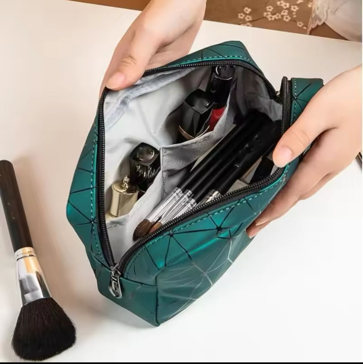 Travel Toiletry Pouch Coin Purse Cosmetic Simple Portable Makeup Storage Bag