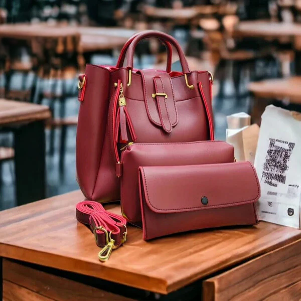 Sherrywears 3 PC Woman handbag