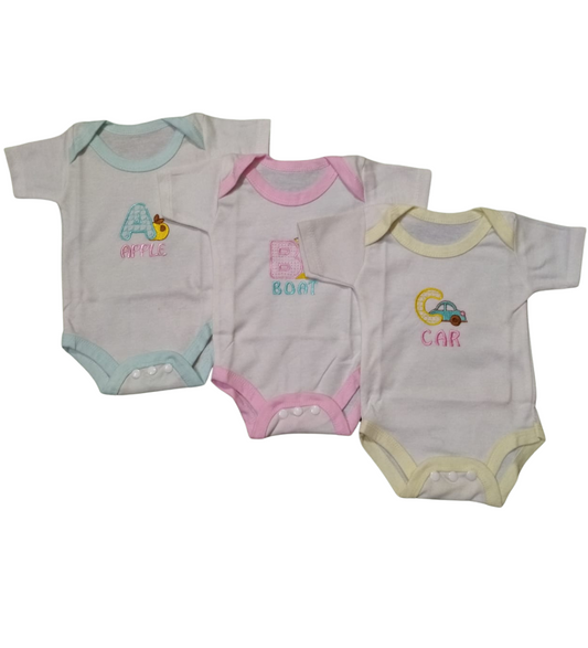 Kids Bodysuit Pack of 3